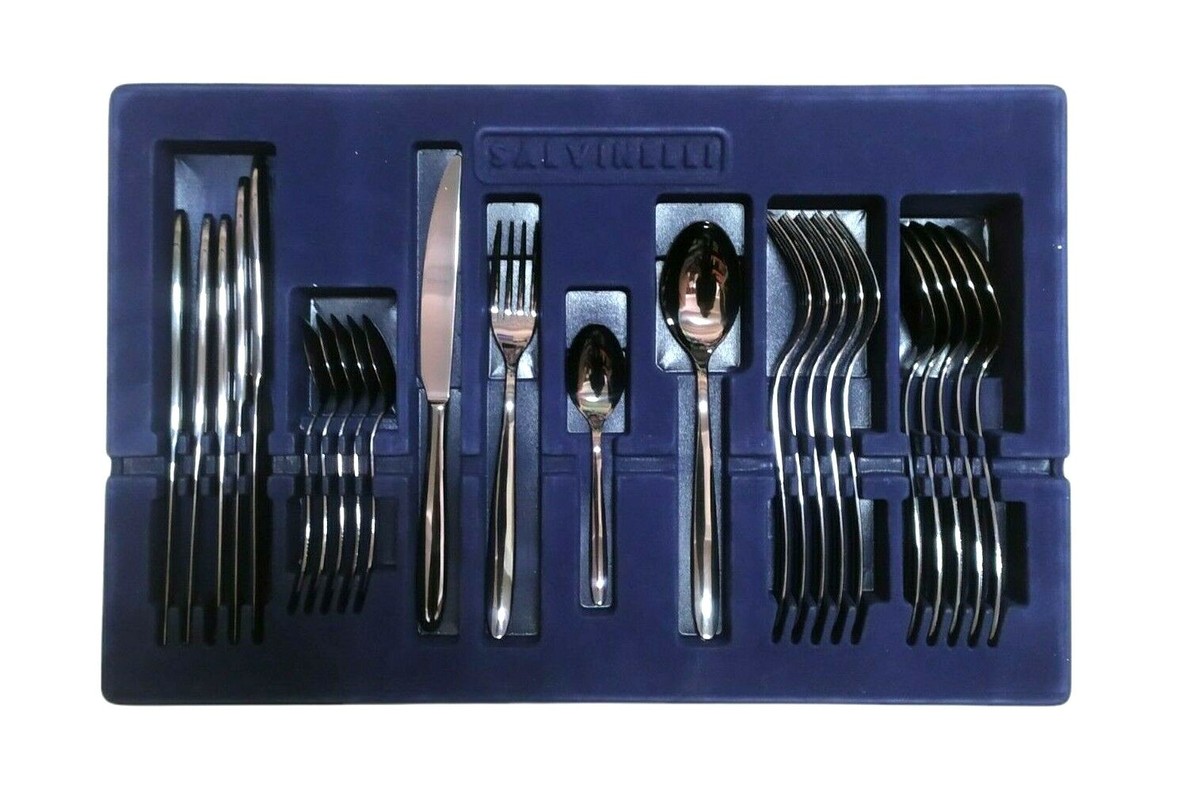 Salvinelli Style Set Cucchiai Da Tavola Acciaio Inox 18/10 - 11