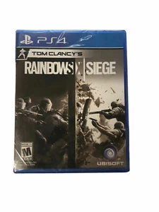 Tom Clancy's Rainbow Six Siege Sony Playstation 4 PS4 Video Game Ubisoft - Read - Picture 1 of 5