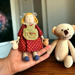 Textile collectable Russian traditional doll Cotton Home decor Toy Collection - Picture 1 of 17