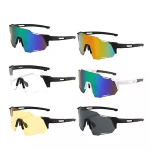 Polarized Sports Sunglasses Outdoor Cycling Driving Fishing Glasses UV400 Goggle - Picture 1 of 18