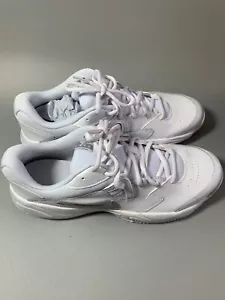 Nike Women's Court Lite 2 Tennis Shoe, White/Metallic Silver-White, 11.5 Regular - Picture 1 of 3