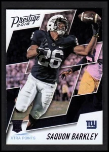 Prestige Xtra Points Purple #261 Saquon Barkley Giants 2018 novato paralelo - Imagen 1 de 2