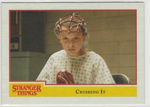 2018 Topps Stranger Things Season One #37 Crushing It Eleven Millie Bobby 0184