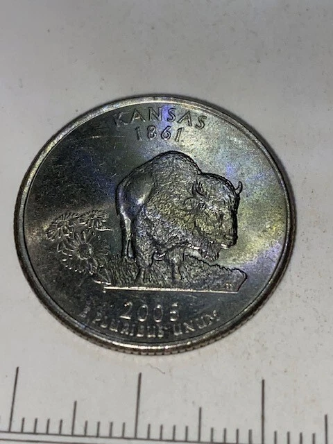 Quarter 2005 Kansas Coin Circulated ungraded Philadelphia #2 - Image 1 of 4