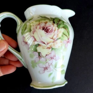 Bernardaud Eugenie de Montijo Limoges France Vintage Creamer Porcelain 10 oz - Picture 1 of 9