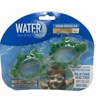 Childs swim goggles turtle ages 4+ soft eye cup silicone head strap latex free