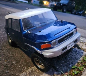 FULL SET Customized Tamiya 1/10 RC Toyota FJ Cruiser (4WD) Off-Road Crawler - Picture 1 of 24