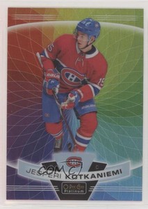 2019-20 O-Pee-Chee Platinum Rainbow Color Wheel Jesperi Kotkaniemi #72