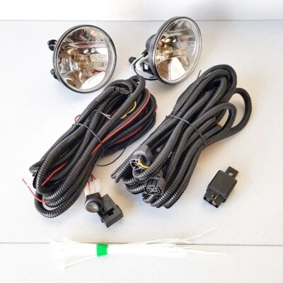 For 2007-2014 G M C Yukon XL 1500 2500 Clear Lens Fog Light Kit with Switch Bulb - Image 1 of 4