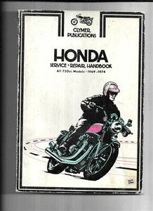 HONDA SERVICIO MANUAL DE REPARACIÓN TODOS LOS MODELOS 750CC 1969-1974, EDICIÓN 1975 - Imagen 1 de 4