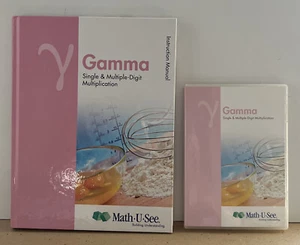 Math U See Gamma Instruction Manual Book & Lesson DVD - EUC! - Bild 1 von 7