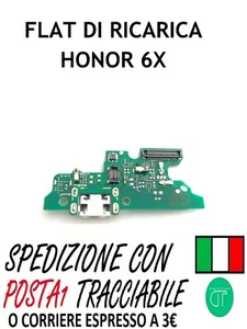 CONNETTORE RICARICA HUAWEI MATE 9 LITE HONOR 6X GR5 2017 MICROFONO DOCK CARICA - Zdjęcie 1 z 5