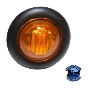 181KA .75" Amber LED Marker/ Clearance, PC-Rated, Round, Kit - Picture 1 of 2