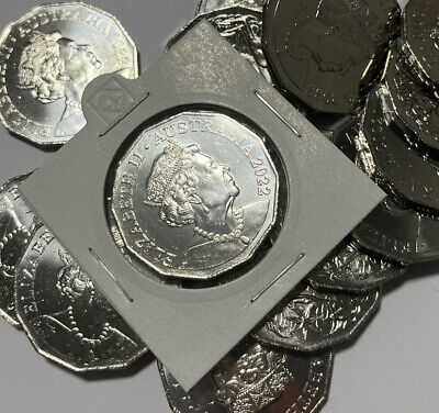 2022 JC 50c Coin UNCIRCULATED Fifty Cent Coin - UNC Ex Mint Bag RAM Jody Clark • 2.99$