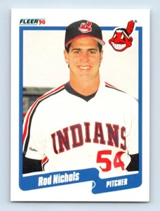1990 Fleer Canadian Rod Nichols Cleveland Indians #497 - Picture 1 of 2