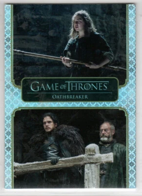 GAME OF THRONES THE COMPLETE SERIES GOLD HOLOFOIL PARALLEL BASE #53 #'D 073/175 - Image 1 of 2