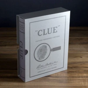 Clue Vintage Bookshelf Edition by WS Game Company Deluxe Board Game Cluedo New - Picture 1 of 5