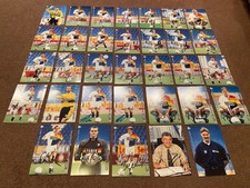 33 German Bundesliga Hand-Signed Player Postcards - VfL Bochum 1998/99  Kuntz ++