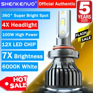 For Jeep Grand Cherokee 1999-2004 4X LED Headlight Bulbs High/Low Beam Lights F8 - Imagen 1 de 8