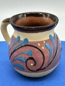 Tazas de café de cerámica de arte popular mexicano, tazas de burbujas, hechas a mano - Imagen 1 de 8