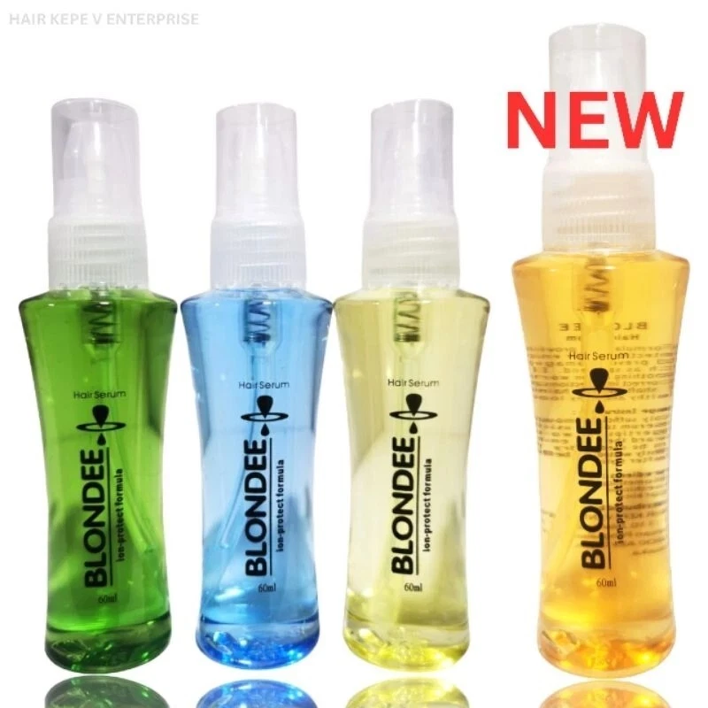 4 Bottle Blonde Hair Serum Keratin Hair anti Hair Fall - Image 1 of 1