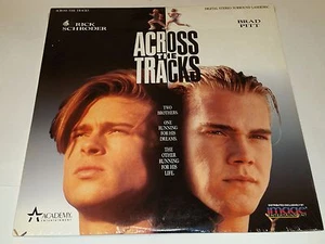 ACROSS THE TRACKS LaserDisc laser Video Disc BRAD PITT / RICK SCHRODER - Picture 1 of 3