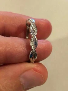 Ring Band 925 Sterling Silber Unikat Selten Gr. 7 - Bild 1 von 7