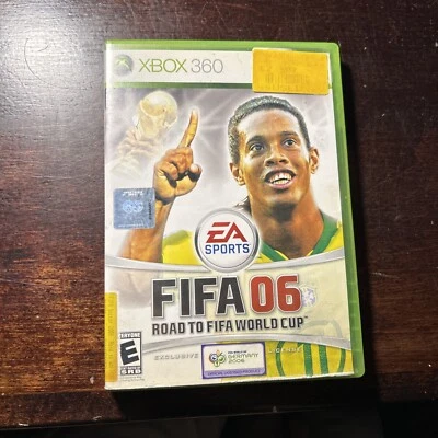 FIFA 06: Road to FIFA World Cup (Xbox 360, 2005) Complete Tested Works CIB - Image 1 of 2