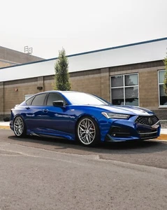 20” ROHANA RFX17 BRUSHED TITANIUM WHEELS RIMS FOR ACURA TLX 20X9 5X120 - Picture 1 of 8