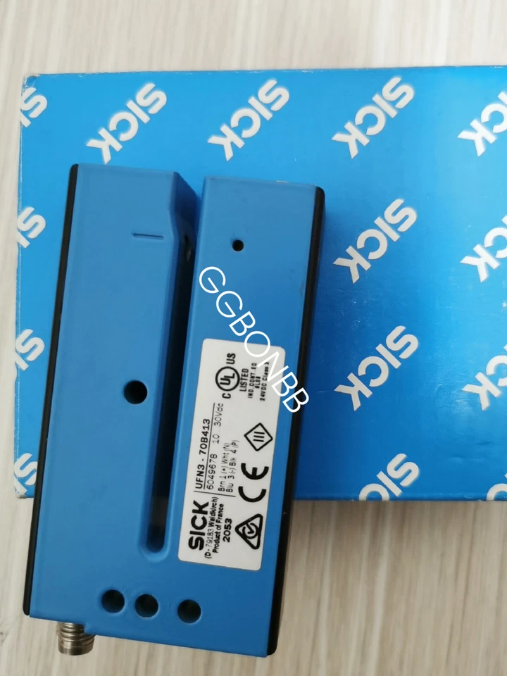 New SICK UFN3-70B413 Ultrasonic Notch Sensor FedEx or DHL or UPS - Image 1 of 4