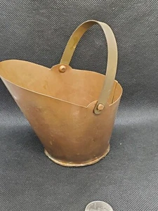 Vintage Mini Copper Bucket. Handmade and signed. - Picture 1 of 8