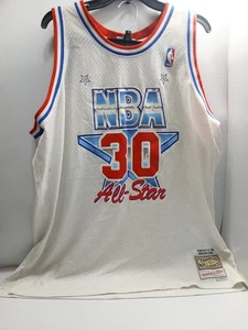 Maglia 100% autentica Bernard King Mitchell & Ness 1991 All Star Game taglia 2XL - Foto 1 di 13