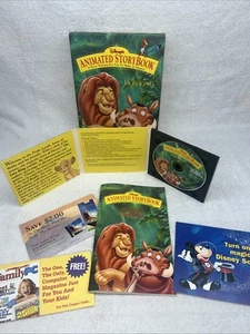 Libro de cuentos animado de Disney El Rey León versión 1.2 (Windows 1995) CD ROM - Imagen 1 de 4