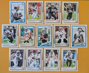 2025 Donruss NFL Team Set New Orleans Saints - Kamara Shough RC - Picture 1 of 4