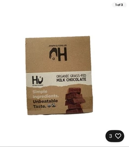 Hu Kitchen Organic Grass-fed Milk Chocolate Bar 1.Oz Each Pack Of 12- E:11/25+ - Picture 1 of 2