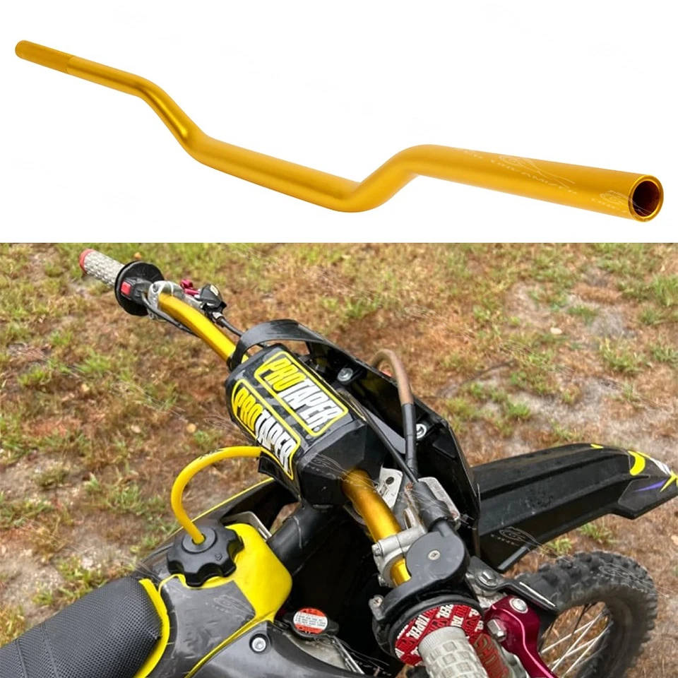 1-1/8" 28mm Motorcycle Handlebars Fat Drag Bar For Suzuki RM RMX RM-Z 125 250 - Image 1 of 4