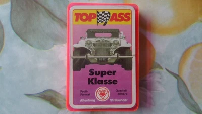 Quartett Auto Super Klasse Ausgabe 1987 noch in Folie - Bild 1 von 2