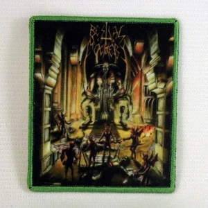 BESTIAL MOCKERY Christcrushing Hammerchainsaw SMALL PATCH Printed Band Logo - Picture 1 of 6