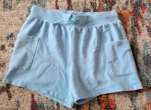 Cat & Jack Light Blue Play Shorts, L, (10/12) - Picture 1 of 12