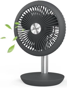 Akku Ventilator Tischventilator Kleiner Ventilator Fan Luftkühler Windmaschine - Bild 1 von 7