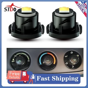 2X Luces de tablero Calentador A/C Climatizador HVAC Bombillas LED para Toyota Tacoma 05-11 - Imagen 1 de 6