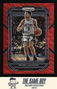 2022-23 Panini Prizm Prizms Ruby Wave #85 Frank Jackson Detroit Pistons - Picture 1 of 2