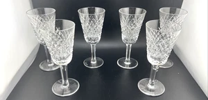 Waterford Crystal Alana 5 1/8” Jerez 6 vasos Irlanda - Imagen 1 de 5