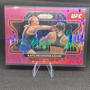 2022 Panini Prizm - UFC Katlyn Chookagian Pink Pulsar 19/42 - Bild 1 von 4