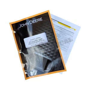 JOHN DEERE 450J 550J 650J DOZER OPERATION TEST SERVICE MANUAL TM10721 +BONUS! - Picture 1 of 6