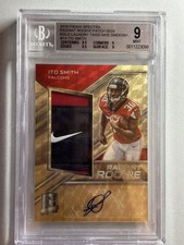 2018 Spectra Ito Smith Radiant Rookie Patch Auto Laundry Tags Nike Swoosh 1/1