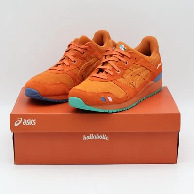 1201A941-800 ballaholic Asics Gel-Lyte III OG Harvest Pumpkin Orange (Hombre) - Imagen 1 de 4