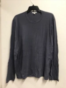 James Perse Clothing Men's New purple Classic L/S Cotton T-Shirt MLJ3351 - Picture 1 of 5