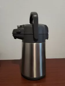 74 Unzen Kaffee Airpot Thermo Karaffe Spender mit Pumpe Edelstahl Vakuum Ins - Bild 1 von 8