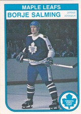 82/83 OPC...BORJE SALMING...CARD # 332...MAPLE LEAFS...FREE COMBINED SHIPPING